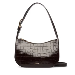 Ročna torba Furla Sara Small WB02138 BX3178 3244S Temno rjava