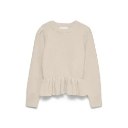 VERO MODA Pulover VMModena bež