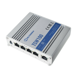 Teltonika TSW100 industrial Unmanaged switch