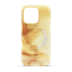 Futrola Mikalen Magsafe Glow za Iphone 16 Pro DZ5, Žuta