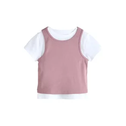 Next Majica mauve/bela