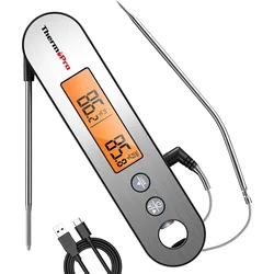 ThermoPro TP-610 digitalni kuhinjski termometer, srebrn