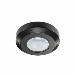 Infracrveni senzor pokreta 360° 200W/230V, crne boje