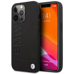 Maska BMW hc Signature Imprint Mag Case za iPhone 14 Pro Max crna