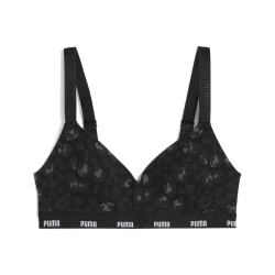 Womens Puma Womens Short Top (1-Pack), Black, Size XS, Clothing