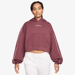 Nike Dukserica W NK STDO FLC MW CRP SCLOP HDY