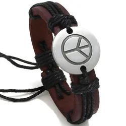 Zapestnica Peace - Rjava / Črna KP34317
