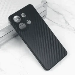 Maska za telefon Carbon fiber za Xiaomi Redmi Note 13 4G, EU, Crna