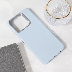 Maska za Honor X6c Elegant svetlo plava