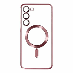 Silikonska maska Magsafe za Samsung S25 Plus/ roze