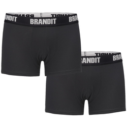 Moške boksarice (set 2 kosov) BRANDIT - 4501-black+black