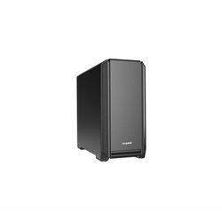 SILENT BASE 601 Black, MB compatibility: E-ATX / ATX / M-ATX / Mini-ITX, Two pre-installed be quiet! Pure Wings 2 140mm fans, Ready for water cooling radiators up to 360mm
