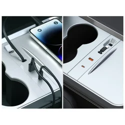 USB Hub za Tesla Model 3 Highland in Model Y Juniper