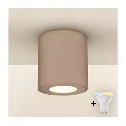 Brilagi -LED RGBW prigušiva kupatilska svetiljka MIA 1xGU10/4,8W/230V 84x80 mm bež IP54