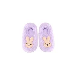 Penti Nogavice PENTI Mädchen-Hausschuhsocken mit Hasenmuster sivka