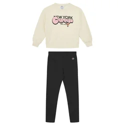 Champion Trenirka 405120 Écru Regular Fit