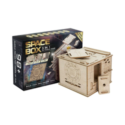 EscapeWelt - 3D lesena mehanska sestavljanka Space box