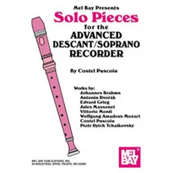 PUSCOIU:SOLO PIECES FOR THE BEGINNING SOPRANO RECORDER