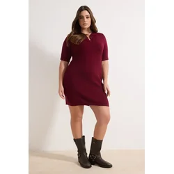 Trendyol Curve Ženska haljina Tbbss26Ah00001, Bordo