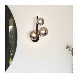 Ideal Lux - LED zidno svetilo PERLAGE 3xG9/3W/230V crno/zadimljeno