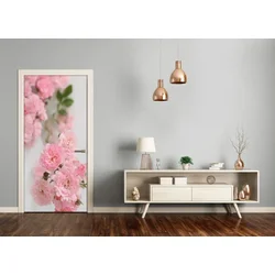 tulup.si Nalepka na vratih Wild rose 75x205 cm