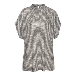 LASCANA Bluza črna/bela