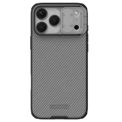 Nillkin Maska za mobilni telefon Iphone 17 Pro Max, Providno-crna