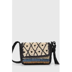 Torbica Pepe Jeans Priya Soleil črna barva
