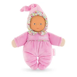 Bubica Babidoux Blossom Garden Mon Doudou Corolle s modrimi očmi in grgalo 20 cm od 0 mesecev