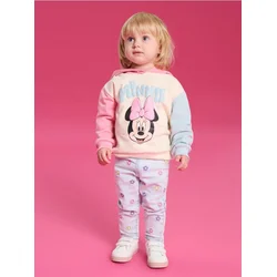 Sinsay - Dukserica sa štampom Minnie Mouse - krem