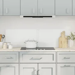 Kuhinjske zaštite od prskanja 2 kom prozirne 70x40 cm staklene