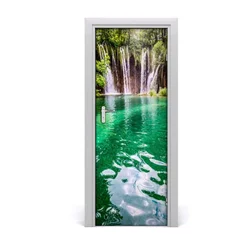 tulup.si Samolepilni tapete na vratih Plitvička jezera 75x205 cm