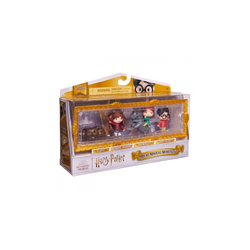 Harry Potter večpak mini figuric Harry, Hermiona in Ron z dodatki
