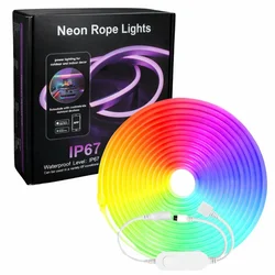 ZD189 Neon LED trak RGB, 15 m + daljinski upravljalnik
