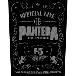 Pantera 101 Proof Našitek za šivanje 36 x 30 cm