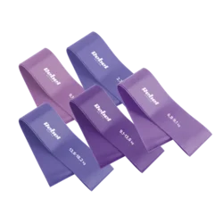 REBEL ACTIVE Lateks fitnes mini elastične trake set 5 komada ljubičasti RBA-3002-PU