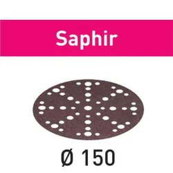 Brusni list Saphir STF-D150/48 P80 SA/25 kos