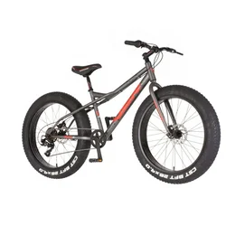 Bicikl Visitor Fat Bike 26 Bigfoot Sivo Crveni