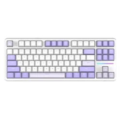 Bežična gaming tastatura Attack Shark X87 Mehanička/TriMode/4000mAh/Hot Swap/Twilight
