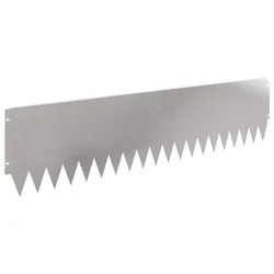 Ograda oko Travnjaka 20 pcs 103 x 25 cm Čelik Srebrna
