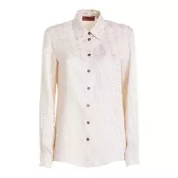 Missoni Ženska košulja MIDS22WJ03-25202, Krem