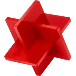 Bambu Lab 3 mm Opaque Glossy Acrylic Sheet - Red