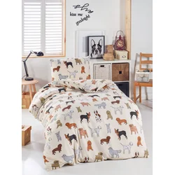 Hanah home Set Single posteljine Havhav, 140x200cm, Krem