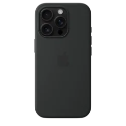 Silikonska maska sa MagSafe za iPhone 16 Pro – crna
