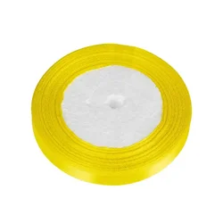 Satenast trak - 12 mm/ 22,5 m - rumen