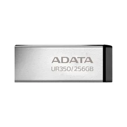 ADATA Flash disk 256 GB UR350, USB 3.2, srebrno-črn