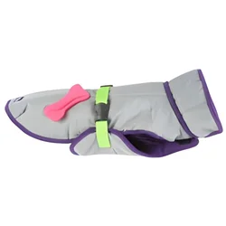 Pet Line Jakna za pse, XS, Sivo-ljubičasta