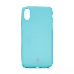 Maska Teracell Giulietta za iPhone XS Max svetlo plava