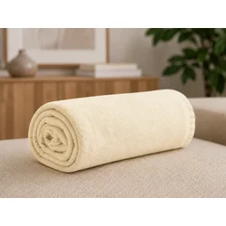 Flisasta odeja FLEORA, kremna Dimenzije: 200 x 220 cm