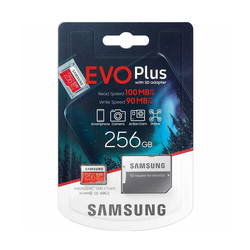 Samsung MB-MC256HA - MicroSDXC 256GB EVO+ U3 100MB/s + SD adapter